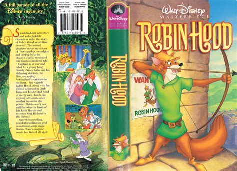 robin hood vhs|robin hood opening vhs.